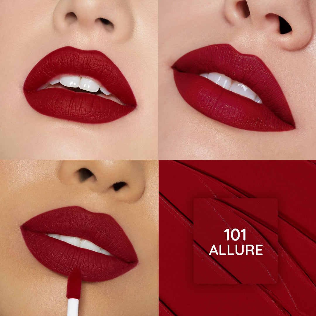 Velvet Luxe Non-Transfer Lipstick – Enriched with Moringa Oil & Vitamin E
