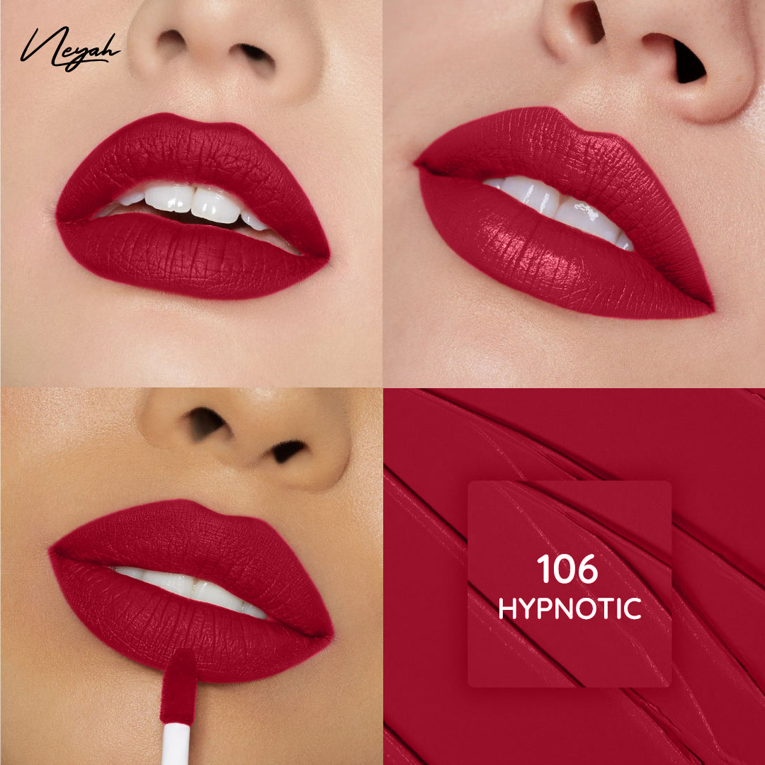 Velvet Luxe Matte Slay Non-Transfer Lipstick – Enriched with Moringa Oil & Vitamin E