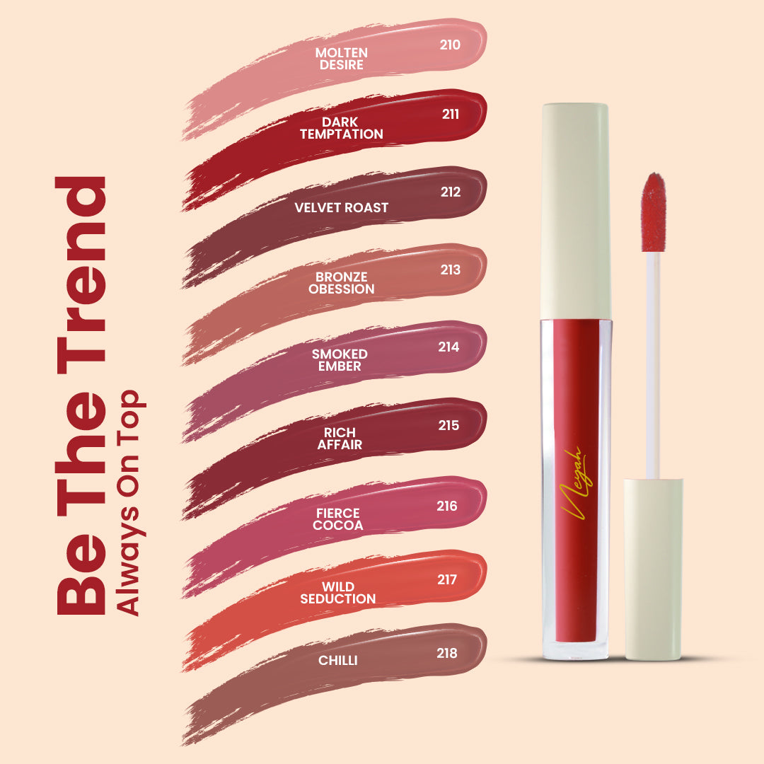 Velvet Luxe Matte slay Lipstick Palette