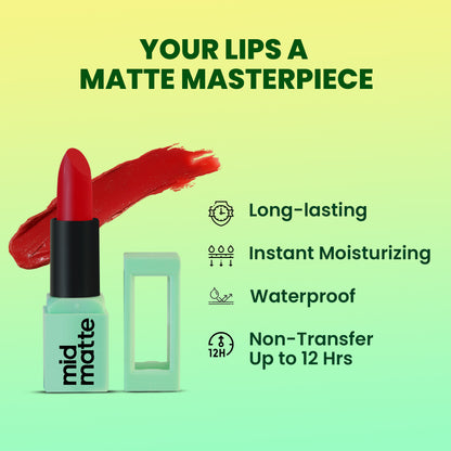 Mid Matte Lipstick