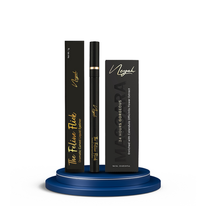 The Feline Flick Arc Eyeliner + Mascara