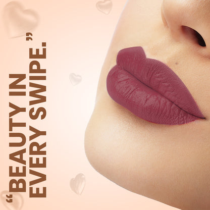 LUXE MATTE LONG STAY MOUSSE LIPSTICK (PALETTE OF 9 – 2 VARIANTS BROWNS & NUDES)
